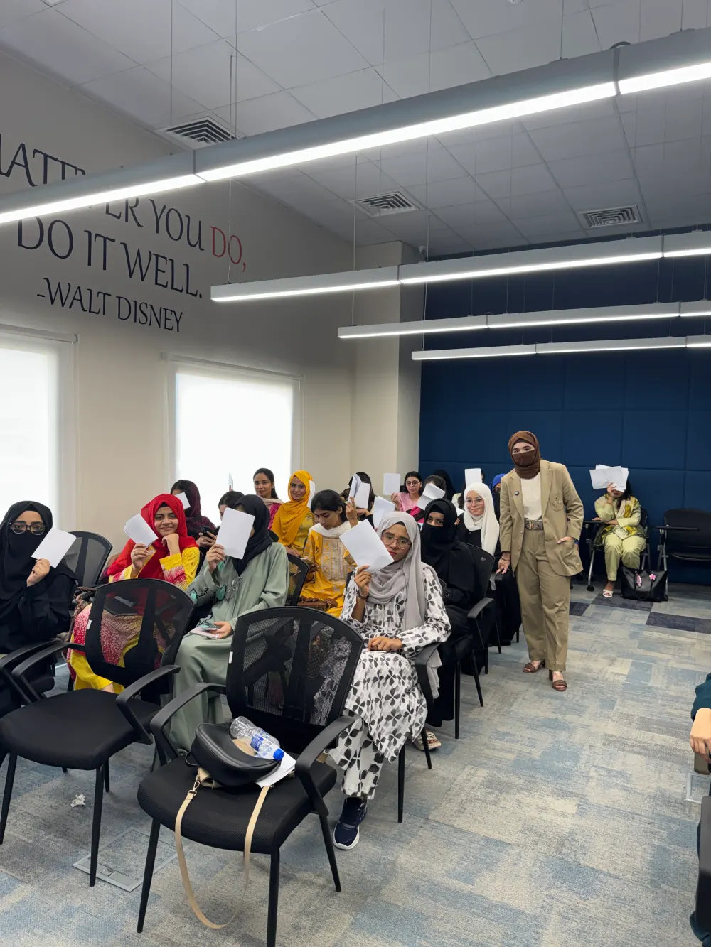 Live class session