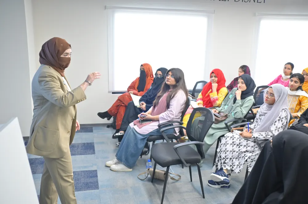 Live class session